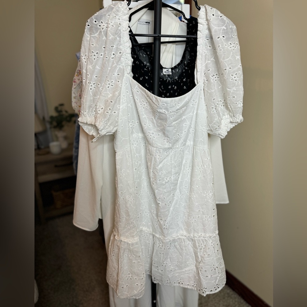 H&M White dress.